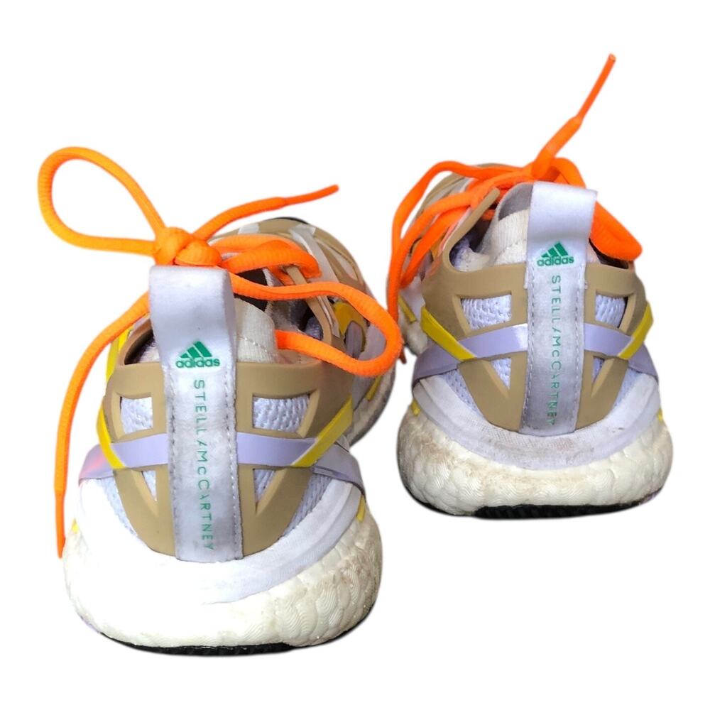 adidas Athletic Sneakers in Tan, White, Yellow & Orange - Picture 3 of 11